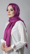 Şarabi Çizgili Şal Viskon Kumaş Bursa Dolama - Hürrem Bone 202110_08
