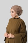 Taba Drapeli Salaş Tesettür Bone Sandy Büzgülü - Hürrem Bone 2315_33