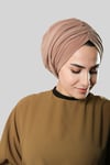Taba Drapeli Salaş Tesettür Bone Sandy Büzgülü - Hürrem Bone 2315_33