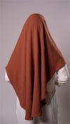 Taba Pratik Hazır Geçmeli Tesettür Eşarp Aerobin Kumaş  Çapraz Hijab - Hürrem Bone 2307_33
