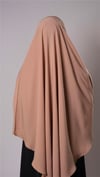 Taba Pratik Hazır Geçmeli Tesettür Eşarp Medine İpeği Kumaş Arkadan Bağlamalı Sufle Hijab - Hürrem Bone 2301_33