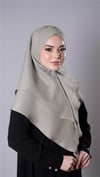 Taş Pratik Hazır Geçmeli Tesettür Eşarp Pamuk Caz Kumaş Çift Katlı Çapraz Hijab - Hürrem Bone 2304_46
