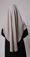 Taş Pratik Hazır Geçmeli Tesettür Eşarp Pamuk Caz Kumaş Tek Katlı Çapraz Hijab - Hürrem Bone 2305_46