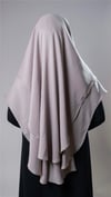 Taş Pratik Hazır Geçmeli Tesettür Eşarp Pamuk Caz Kumaş Çift Katlı Düz Hijab - Hürrem Bone 2303_46