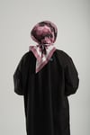 Violet Desenli Eşarp Bambu Geometrik Dijital Baskılı - Hürrem Bone 202205_21
