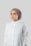 Violet Drapeli Salaş Tesettür Bone Sandy Büzgülü - Hürrem Bone 2315_21