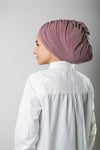 Violet Drapeli Salaş Tesettür Bone Sandy Büzgülü - Hürrem Bone 2315_21