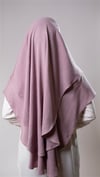Violet Pratik Hazır Geçmeli Tesettür Eşarp Pamuk Caz Kumaş Çift Katlı Düz Hijab - Hürrem Bone 2303_21