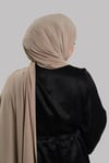 Vizon Pratik Hazır Geçmeli Şal Sandy Önü Süngerli - Hürrem Bone 2412_10