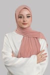 Yavruağzı Pratik Hazır Geçmeli Şal Sandy Önü Süngerli - Hürrem Bone 2412_35