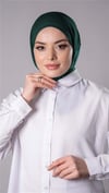 Zümrüt Pratik Hazır Geçmeli Tesettür Eşarp Sandy Kumaş Arkadan Çıtçıtlı - Hürrem Bone 2206_37