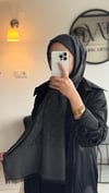 ANTRASİT / G KAŞMİR / YÜN İPEK ŞAL