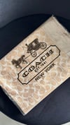 COACH KAŞMİR İPEK ŞAL KREM / GOLD