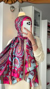 ETRO DESEN FUŞYA PEMBE ŞAL 