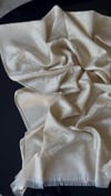 KREM / SİMLİ İPEK ŞAL