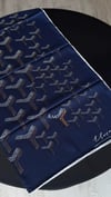 LACİVERT GOYARD TWİL EŞARP