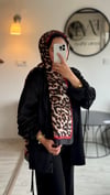 LEOPAR İPEK SATEN ŞAL