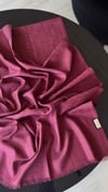 NEW ! BORDO RENK G YÜN İPEK ŞAL
