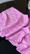 PEMBE RENK İPEK PAMUK ŞAL
