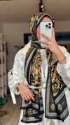 SİYAH GOLD V DESEN 