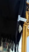 SİYAH RENK YÜN ATKI