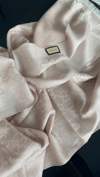 SOFT PUDRA  GUCCİ YÜN İPEK ŞAL