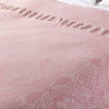  Damask Desenli Çift Kişilik Yatak Örtüsü Jakarlı 200x230 Cm Pembe