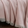 Buğday Sık Dokuma Pembe Koltuk Örtüsü 170x210 cm