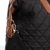Cordura Su Geçirmez Kumaş Kapitoneli Omuz Askılı Kadın Spor Çanta Siyah