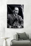 Vagonik Atatürk Temalı Duvar Örtüsü Tapestry Desen 424