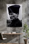 Vagonik Atatürk Temalı Duvar Örtüsü Tapestry Desen 422