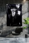 Vagonik Atatürk Temalı Duvar Örtüsü Tapestry Desen 438