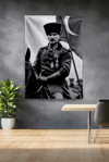 Vagonik Atatürk Temalı Duvar Örtüsü Tapestry Desen 436