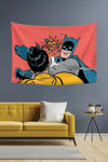 Vagonik Batman Snap Çizgi Roman Comic Duvar Örtüsü Halısı