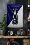 Vagonik F1 Temalı Atlassian Duvar Örtüsü Halısı