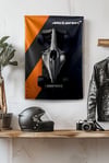 Vagonik F1 Temalı McLaren Duvar Örtüsü Halısı