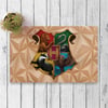 Vagonik Hogwarts Dijital Baskılı 50x70cm Dekoratif Çok Amaçlı Iç Ve Dış Kapı Paspası