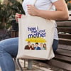 Vagonik  How I Met Your Mother Baskılı Ham Bez Kanvas Çanta