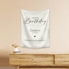 Vagonik Kişiye Özel Doğum Günü İyi ki Doğdun Happy Birthday Duvar Örtüsü Duvar Halısı Birinci Kalite Kumaş
