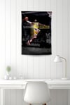 Vagonik Lebron James Basketbol Duvar Örtüsü Duvar Halısı