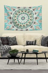 Vagonik Mandala Duvar Örtüsü Halısı