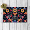Vagonik Meksika Etnik Desenli Dijital Baskılı 50x70cm Dekoratif Çok Amaçlı Iç Ve Dış Kapı Paspası