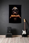 Vagonik Metallica Duvar Örtüsü Duvar Halısı