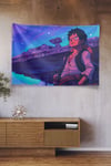 Vagonik One Piece Luffy Galactic Captain Duvar Örtüsü Tapestry