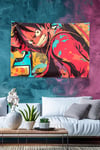 Vagonik One Piece Luffy Street Art Captain Duvar Örtüsü Tapestry