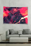 Vagonik One Piece Monkey D Luffy Haki Aura Duvar Örtüsü Tapestry