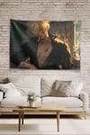 Vagonik One Piece Sanji Smoky Face Dark Scene Duvar Örtüsü Tapestry