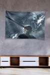 Vagonik One Piece Zoro Lightning Epic Duvar Örtüsü Tapestry
