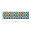 Vagonik Portakal  Çiçeği Desenli Dijital Baskılı Runner 140x40 cm