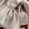 Vagonik Royal Sık Dokuma 170x210 Koltuk Örtüsü- Bej